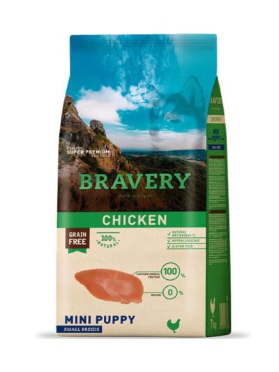 Alimento Bravery Pollo Cachorro Perro 2 Kg Alimento Bravery Pollo Cachorro Perro 2 Kg