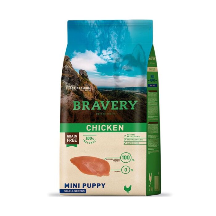 Alimento Bravery Pollo Cachorro Perro 2 Kg Alimento Bravery Pollo Cachorro Perro 2 Kg