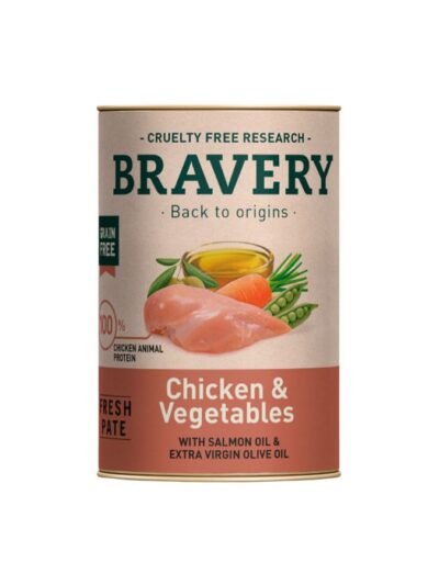 xr:d:DAF8Hw77k5U:49,j:2015783026308582960,t:24031919 Alimento Húmedo Bravery Pollo y Verduras Perro 290 g
