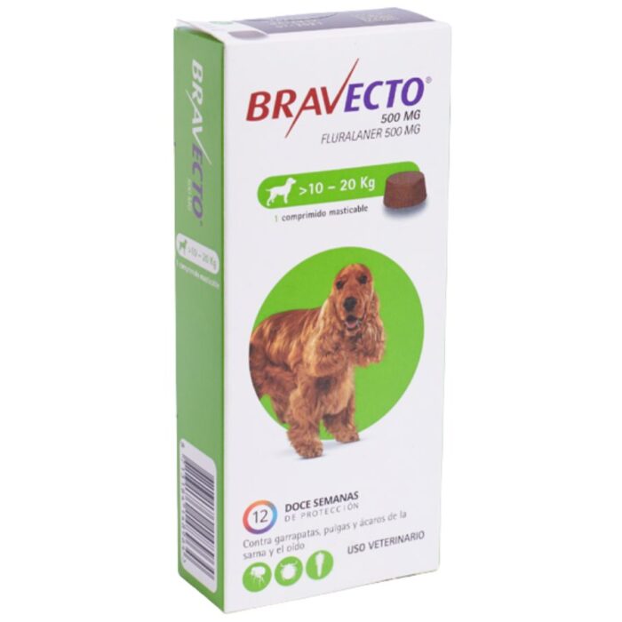 Bravecto 1 Comprimido de 10 a 20 Kg