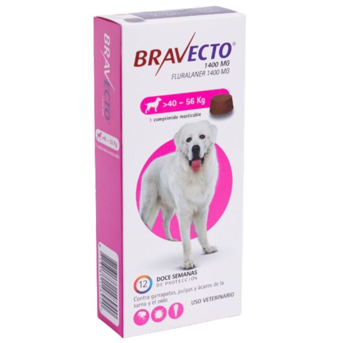 xr:d:DAFGOcvtoHY:188,j:33122871140,t:22081721 Bravecto 1,400 mg x 1 Tableta 40 a 56 Kg